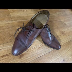 Jack Erwin brown dress shoes